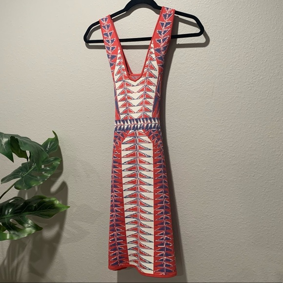 BCBG MAXAZRIA PADMA BANDAGE DRESS - Picture 2 of 4